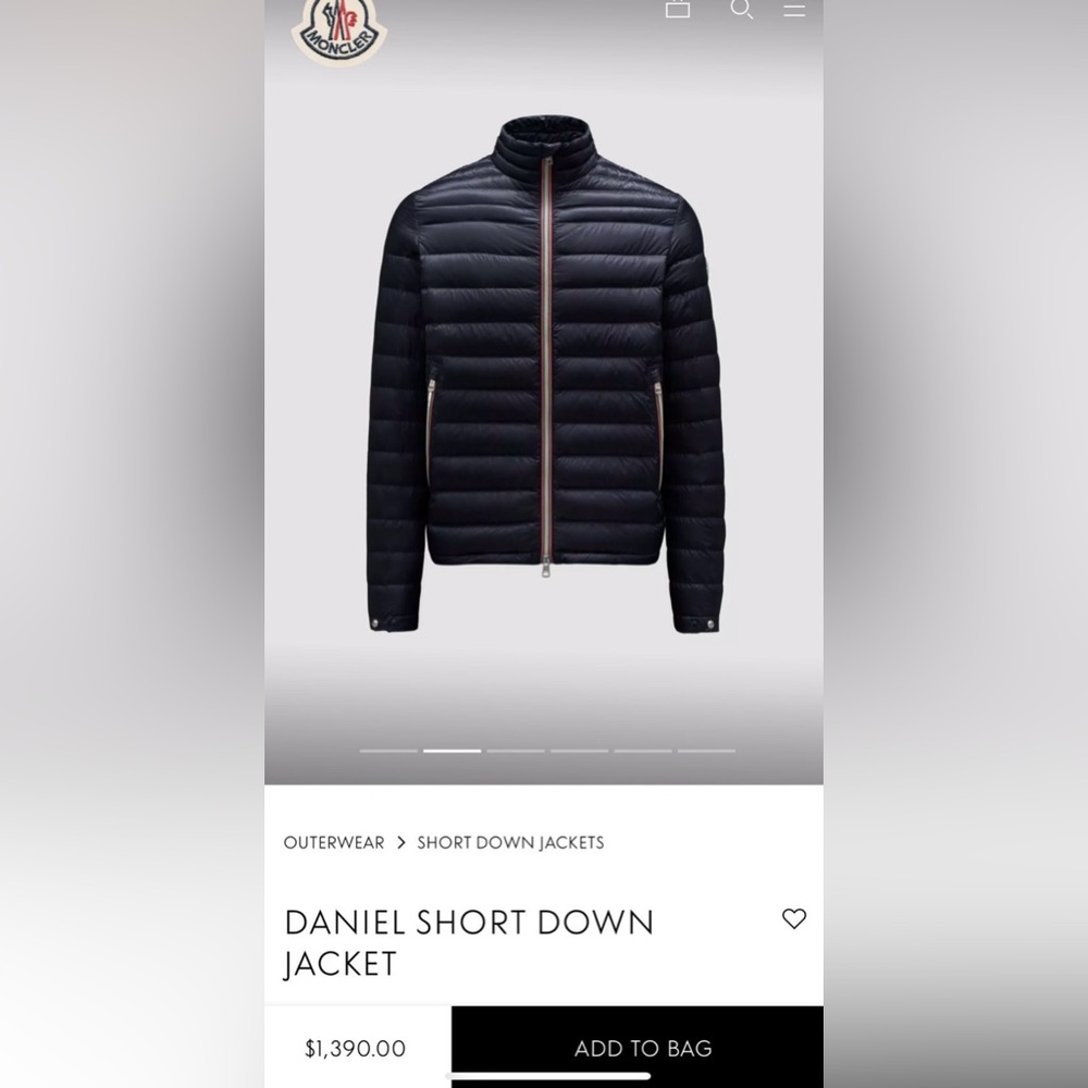 DANIEL SHORT DOWN JACKET